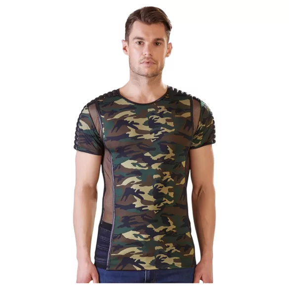 T-shirt homme camouflage (vert-brun) - 2XL