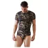 T-shirt homme camouflage (vert-brun) - 2XL
