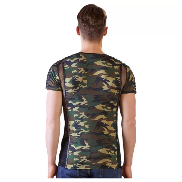 T-shirt homme camouflage (vert-brun) - 2XL