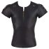 NEK - T-shirt homme à manches courtes effet mat (noir)