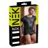 NEK - T-shirt homme à manches courtes effet mat (noir) - M