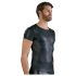 NEK - T-shirt homme à manches courtes effet mat (noir) - M