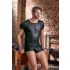 NEK - Haut homme manches courtes, effet mat (noir) - L
