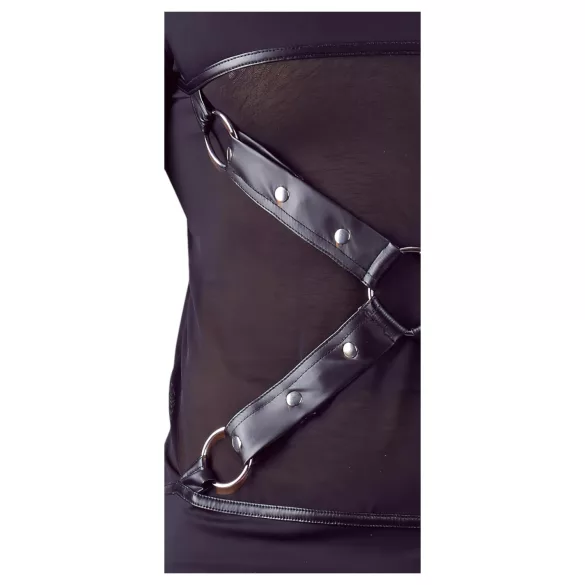NEK - Haut homme manches longues croisé (noir) - L