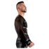 Svenjoyment - harnais de poitrine, haut à manches longues pour homme (noir) - M