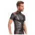 NEK - haut homme zippé - insert rouge - noir