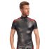 NEK - Veste zippée pour homme avec accents rouges (noire) - M