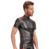 NEK - Veste zippée pour homme avec accents rouges (noire) - M