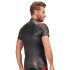 NEK - Veste zippée pour homme avec accents rouges (noire) - M