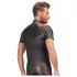 NEK - haut homme zippé - insert rouge - noir - M