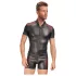 NEK - haut homme zippé - insert rouge - noir - XL