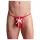 String tanga rouge de Noël pour homme (taille S-L)