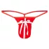 String tanga rouge de Noël pour homme (taille S-L)