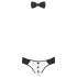 Svenjoyment - string homme serveur - ensemble costume - noir blanc