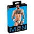 Svenjoyment - string homme serveur - ensemble costume - noir blanc - L