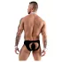 Svenjoyment - string homme serveur - ensemble costume - noir blanc - L