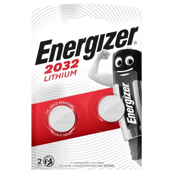 Pile bouton Energizer - CR2032 (lot de 2)