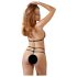 Cottelli - Ensemble dentelle noire ouvert