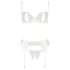 Abierta Fina - Soutien-gorge trio - dentelle transparente - 80B/M