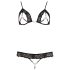 Abierta Fina - Séduction extravagante - ensemble soutien-gorge