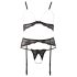 Abierta Fina - Ensemble lingerie perlé et dentelle