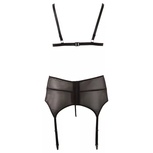 Cottelli Plus Size - Ensemble lingerie grande taille - dentelle noire