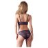 Cottelli - Ensemble soutien-gorge dentelle à fleurs (violet)