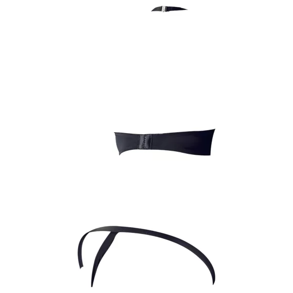 Cottelli - Ensemble soutien-gorge anneaux métal - noir - 80B/M