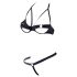 Cottelli - Ensemble soutien-gorge à anneaux métal (noir) - 85B/L