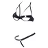 Cottelli - Ensemble soutien-gorge anneaux métal - noir - 85B/L