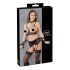 Cottelli Bondage - ensemble lingerie en dentelle (5 pièces) - M