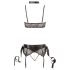 Cottelli Bondage - ensemble lingerie en dentelle (5 pièces) - XL