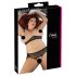 Cottelli Grande Taille - ensemble soutien-gorge perlé (noir)