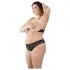 Cottelli Plus Size - ensemble soutien-gorge perlé - noir - 2XL