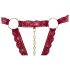 Cottelli - Ensemble soutien-gorge ouvert à anneau métal (rouge) - M/L