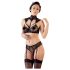 Cottelli - ensemble soutien-gorge dentelle col (noir) - 80B/M