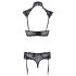 Cottelli - ensemble soutien-gorge dentelle col (noir) - 80B/M