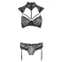 Cottelli - ensemble soutien-gorge dentelle col (noir) - 85B/L
