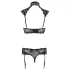 Cottelli - ensemble soutien-gorge dentelle col (noir) - 75C/S