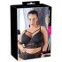 /Cottelli Grande Taille - Soutien-gorge en dentelle à bretelles (noir) - 95E