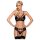 Obsessive 818-SEG-1 - Ensemble de lingerie à strass (noir) - L/XL