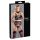 Cottelli Bondage - ensemble de lingerie dentelle avec menottes (noir) - M
