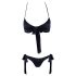 Cottelli - ensemble soutien-gorge type bikini (noir)