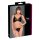 Cottelli - Ensemble soutien-gorge transparent en dentelle (noir) - M