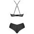 Passion Eco Kerria - ensemble bikini en dentelle (noir)