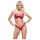 Cottelli Party - ensemble soutien-gorge effet brillant (rouge)