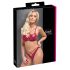 Ensemble Cottelli Party brillant (rouge)