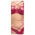 Ensemble Cottelli Party brillant (rouge) - 80B/M