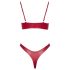Cottelli Party - ensemble soutien-gorge effet brillant (rouge) - 80B/M