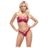 Cottelli Party - ensemble soutien-gorge effet brillant - rouge - 85B/L